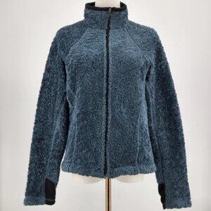 Mountain Hardwear Womens Medium Full Zip Sherpa Fleece Jacket Cozy Comfy